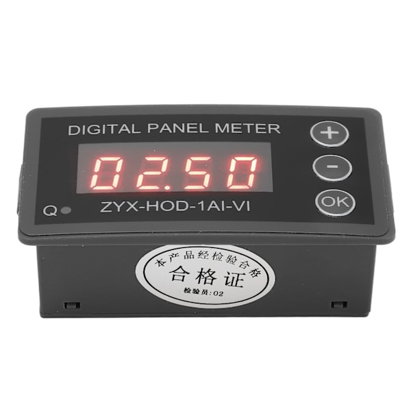 Justerbar Digital Strömspänning Analog Simulatorpanel för LED-testning, Signalgenerator med utgångar på 0-20mA, 0-10V och 7-28VDC