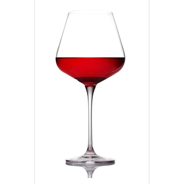 Stor set vinrött rödvinsglas hem lyxigt kreativt kristallglas pott mage karaff druvbägare (burgunder 500ml),