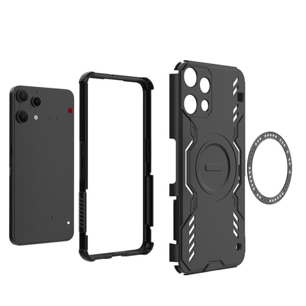 Armor Ventilert Varmespredningsdeksel til Nothing Phone (3a) Lite 5G - Rød Röd red