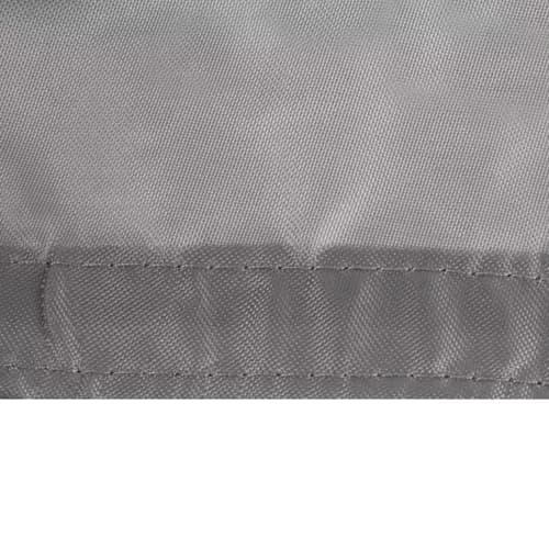 Solsejl med UV-beskyttelse til terrassen - 4x4x4 m Grey gray