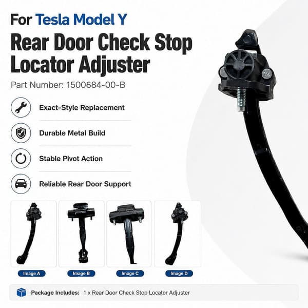 For 2020-2025 Tesla Model Y Bakdørbegrenser 1500684-00-B Not Specified