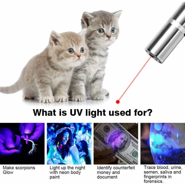 USB -laser hauska kissatikku 5 mallin USB latauslaser hauska kissatikku,