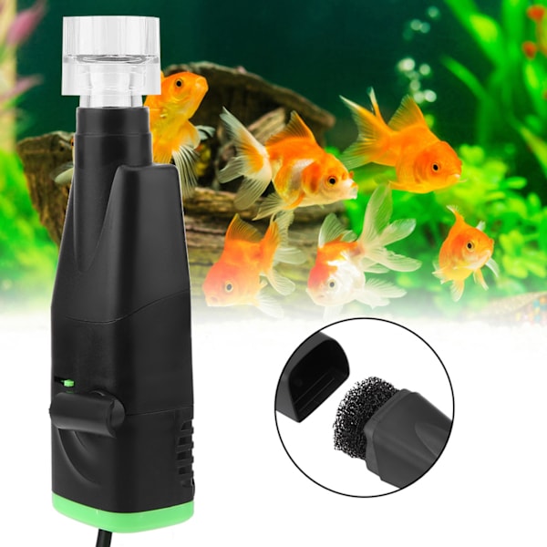 Mini Auto Akvarium Overflate Oljeskimmer Fjerner Oljefilm