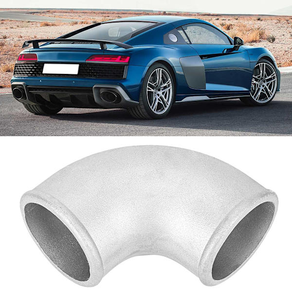 2,5' 90° Alubue Elbow Pipe Intercooler Turbo Tight Bend