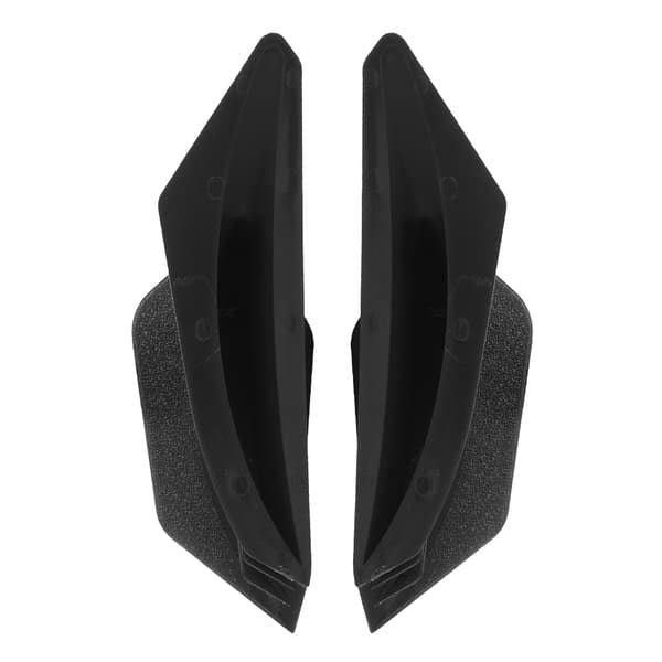 Universal Motorcykel Aerodynamiske Winglets Spoiler Vinge Sort Modifikationstilbehør