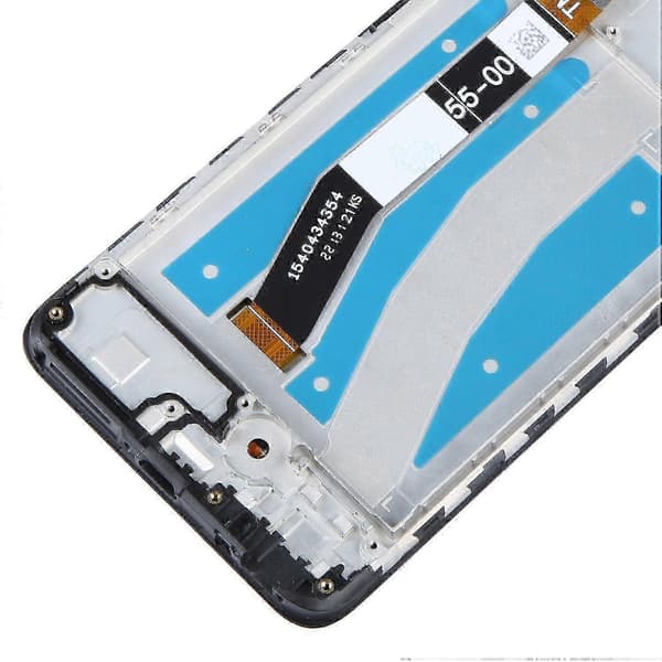 LCD-skærm med ramme til Motorola Moto G32