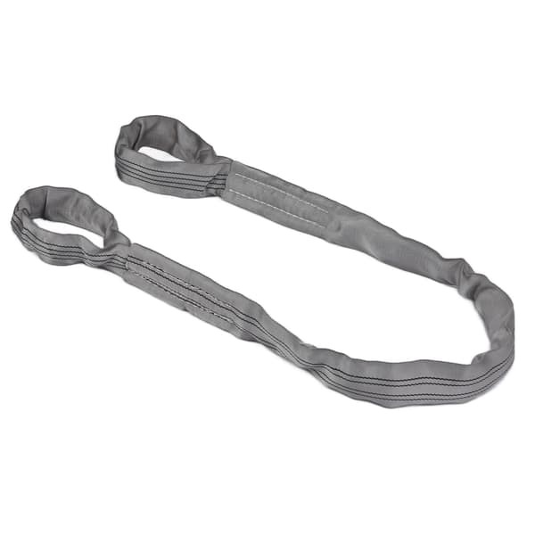4T Rundsling Dobbel Spenne Fleksible PES Løkker Kran Tilbehør 85mm Bred 2 Meter