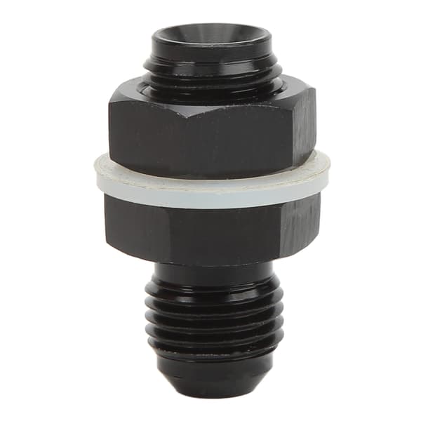 AN6 PTFE-packning Svart anodiserad 6061 T6 aluminiumlegering bränslecellkoppling för maximalt flöde