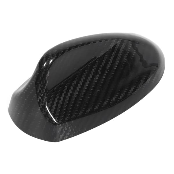 Kulfiber Bilantenne Hajfinne Dækning Blank Sort Trim til Alfa Romeo Giulia Stelvio