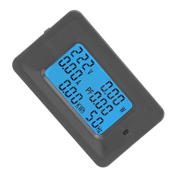 Digital LCD Spänning Ström Effektmätare Panel 6 i 1 110-250V 100A