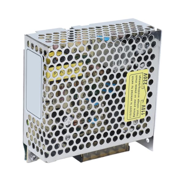 S25 24V Switchande Strömförsörjning Aluminiumlegering Säkerhetsskydd Slitstyrka