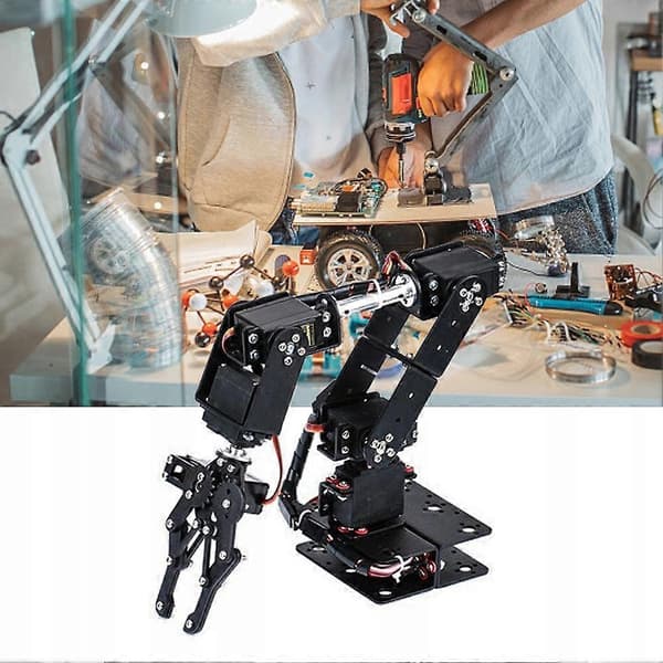 Arduino 6dof Robotarm Komplett Sett - Perfekt[ht]
