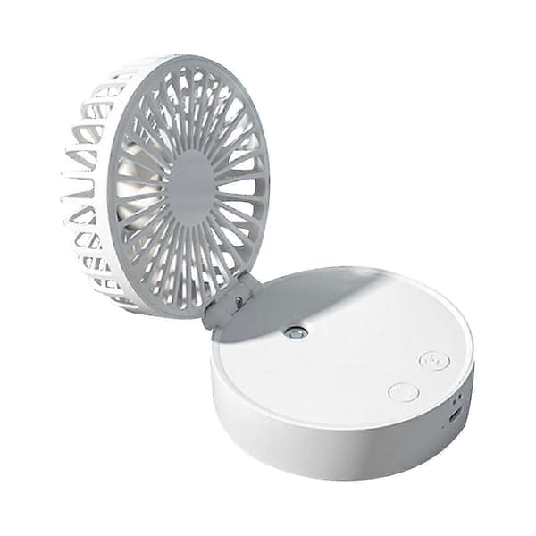 [HT] Minivifte Sammenleggbar Bærbar Vannspray Tåkevifte Ventilator Bærbare Minivifter Vit