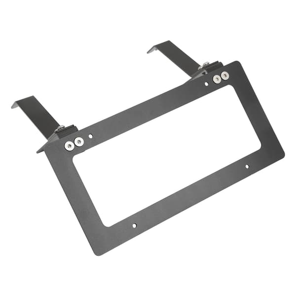 Tesla Model Y 2017 2022 Front Skilt Plate Holder Aluminium Legering Svart Erstatning