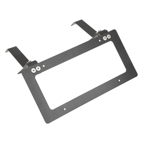 Tesla Model Y 2017 2022 Frontnummerpladeholder Aluminiumlegering Sort Udskiftning