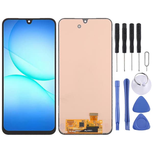 Til Samsung Galaxy A17 5G SM-A176B KOMPATIBEL LCD-skærm med Digitizer Fuld Samling Inte angivet