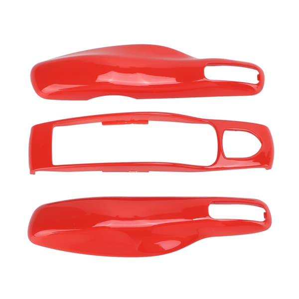 Orange Porsche nøglehus etui til Panamera Cayenne Macan Boxster Cayman 911 718