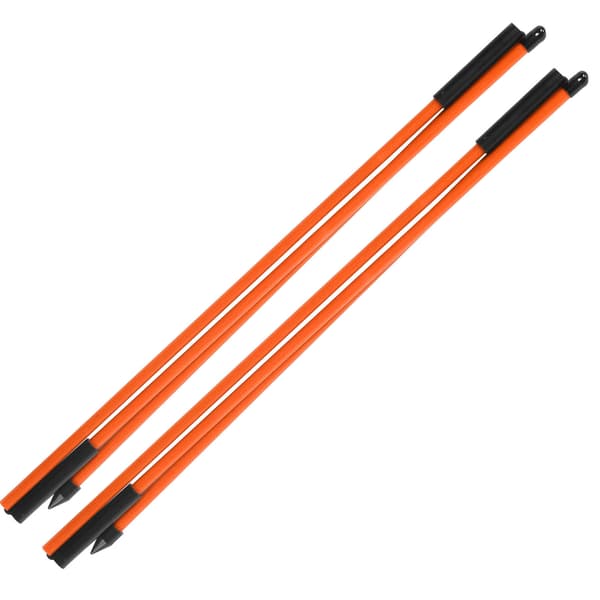 3 Vikt Golf Alignment Stick Riktning Indikator Extra Tränare Golfutrustning Tillbehör Orange