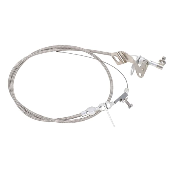 Kickdown Kabel 158 cm Længde Rustfrit Stål Gas Wire Udskiftning til CHRYSLER 727 Transmissioner