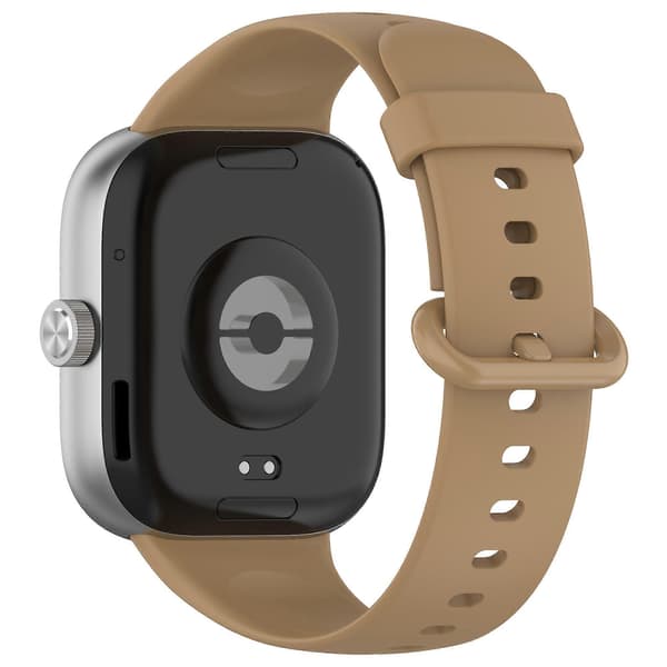 Håndledsrem til Xiaomi Redmi Watch 4 Blød Silikone Smartwatch Armbåndsrem - Kaffe Multicolor Coffee