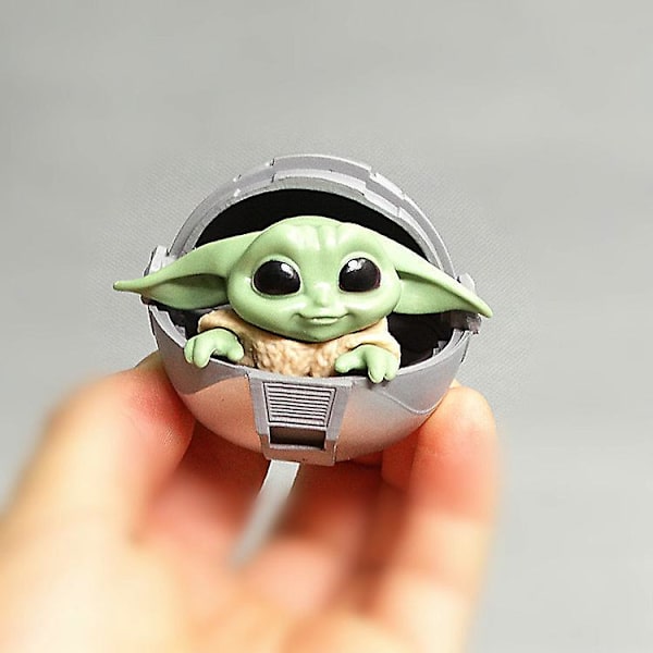 5 bitar av Star Wars andra generationens Yoda Baby Doll