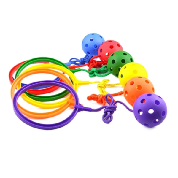 Skipper Ball-Skip Ball Toy - Active Outdoor Youth Fitness Toy purple