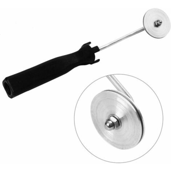 3st Bubbler Roller, Bubble Paddle Tool, Aluminiumlegering glasfiber, Kit för form, harts, komposit