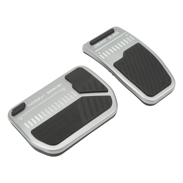 Tesla Model 3 Y Grå Aluminiumslegering Sklisikker Pedaldeksel Erstatningssett
