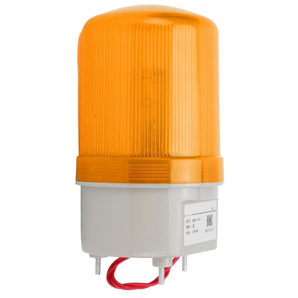 Gul LED Blinkende Nødlys 220VAC BEM-1101