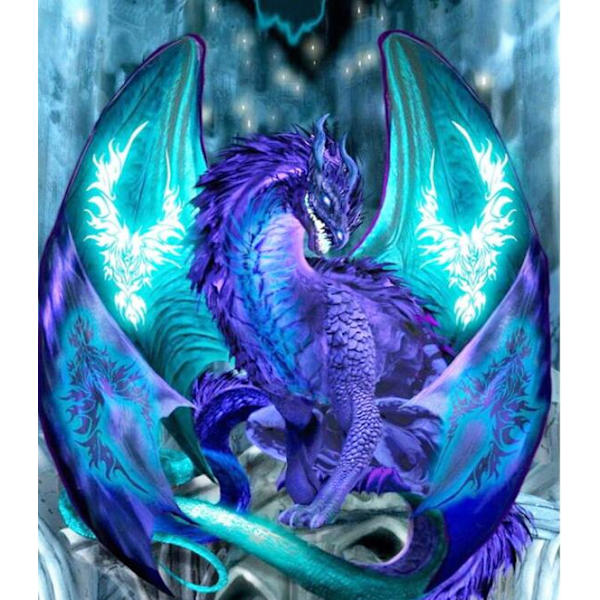 Dinosauruksen diamond painting (30*40cm)