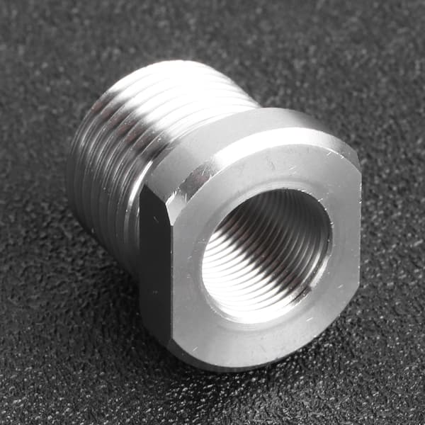 Oljeﬁlter gjenget adapterkobling 1/2‑28 til 3/4‑16 bildeler