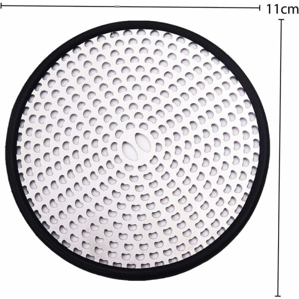 Husholdningsfilter netting Hårlekkasjesikkert nettingdeksel (110 mm halvmånehull gulvavløp)，Husholdningsfiltre