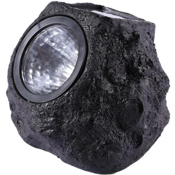 Stone Solar Lamp LED Solar Resin Lanterne Plen Light Rock Spotlight Vanntett Simulering Simulering Stone Lamp for Outdo