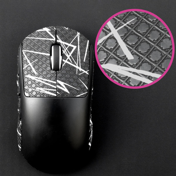 BTL Mouse Grip Tape Skate Handgjord klistermerke Halkfri suger svett
