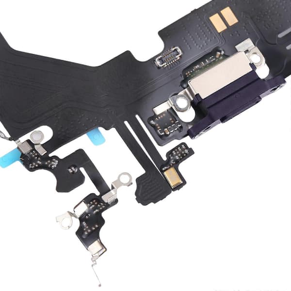 For iPhone 14 Pro Max ladeport flexkabel Purple