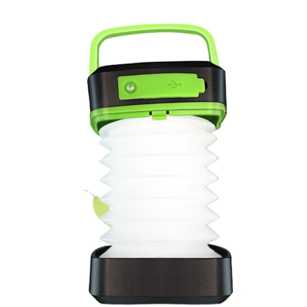 Camping Lights Solar Lights LED-valot ulkovalot Telttavalot Kannettavat vedenpitävät valot (vihreät (aurinkopuutarhavalot)),