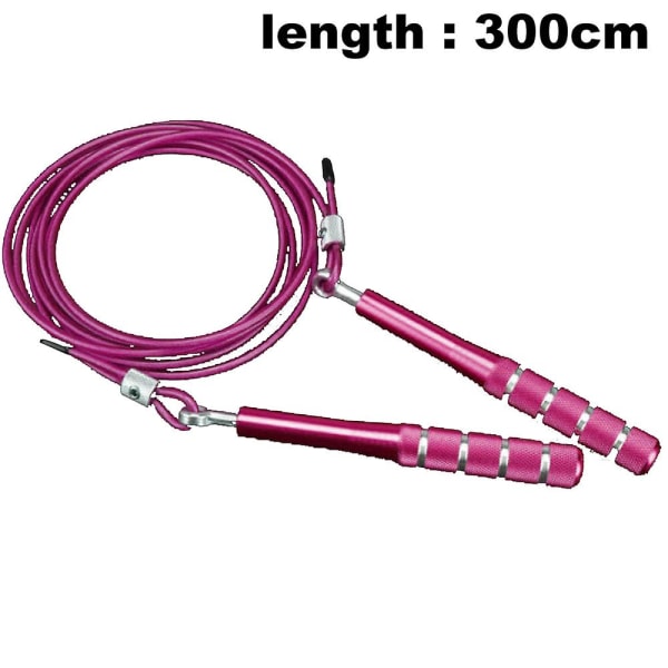 Hopprep, justerbart hopprep med kullager, for at bygge muskler, forbedre kraft, træning Rose Red