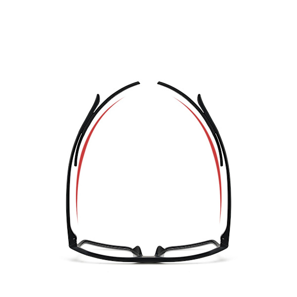 Iskunkestävät urheilulasien kehykset Heavy Duty Outdoor -pyöräilykehykset Ultrakevyet TR-kehykset Koripallolasit Myopic-kehykset (musta harmaa)