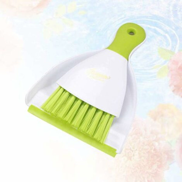 Häkin puhdistusharja, pölysäiliö ja pölysäiliön set 15,5 cm * 20,5 cm vihreä