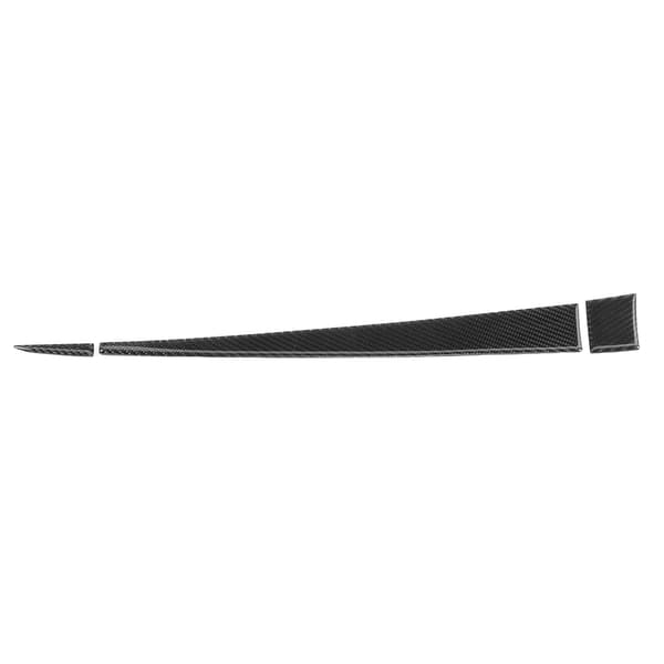 3:e Copilot Förvaringslåda Instrumentbräda Panel Trim Kolfiber Kompatibel med Mitsubishi Lancer 2008 2016 LHD