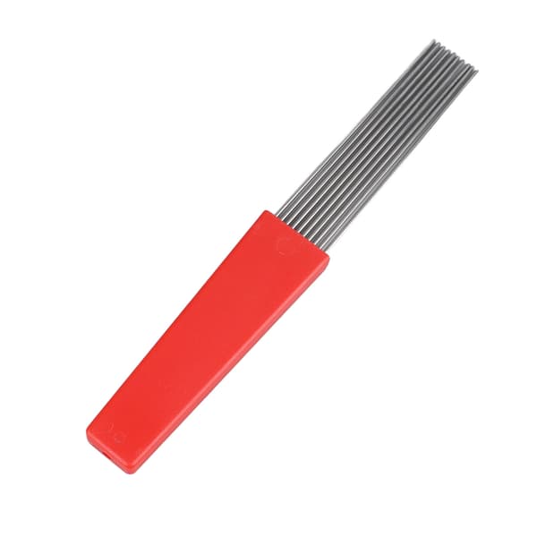Guiro Børste Skraber Rustfrit Stål Multipurpose Hånd Percussion Instrument til Fest