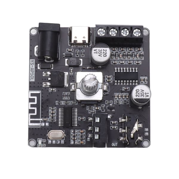 Høy Effekt Dobbel Kanal Stereo Digital Bluetooth Forstker Modul 2x50W DC12 24V