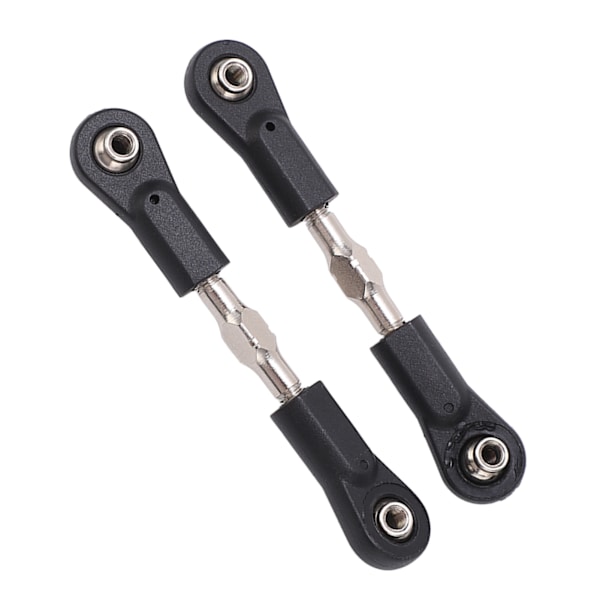 2 stk RC Servo Link Styrestang 8020 Sort Styreforbindelse til ZD Racing 1/7 DBX07 EX 07