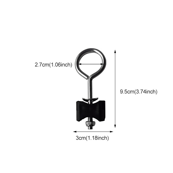 Thsinde 6/12 st Trampolinskruvar,trampolintillbehör,skruvar Aespa 6PCS