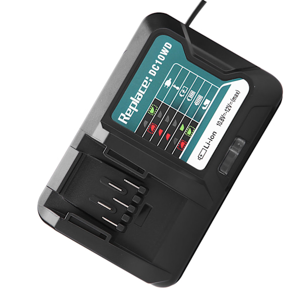 Hurtig Lithium Batterilader til 10.8V 12V Makita DC10WD/BL1015