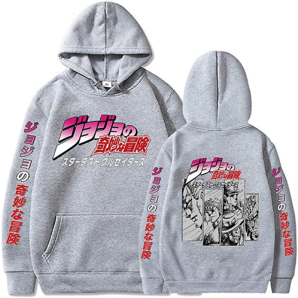 Jojo's Wonderful Adventure Långärmad Hoodie för rollspel S