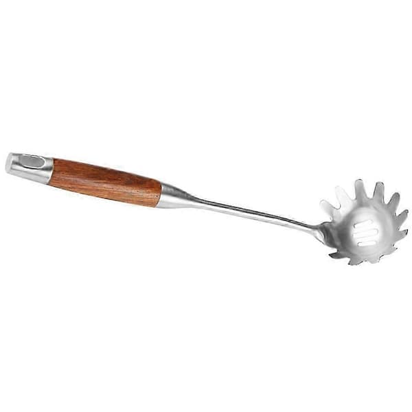 Spagettisked Server Rostfritt Stål Pastasked Server Köksnudelskopa 35X8CM