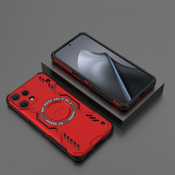 Armor Ventilert Varmespredningsdeksel til Nothing Phone (3a) Lite 5G - Rød Röd red
