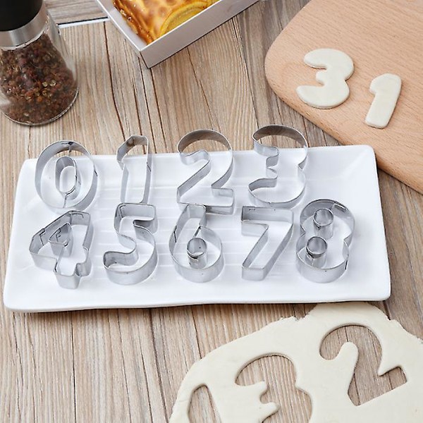 Bagning Digital Cookie Form Fondant Kage Chokolade Form