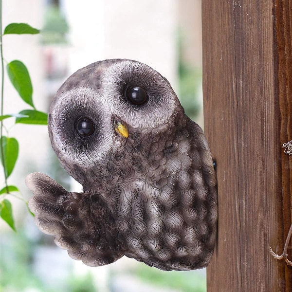 Owl Resin koristeellinen koriste (Pöllö 1),